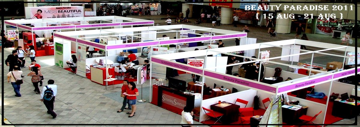 Beauty Paradise at HDB Hub delivered by EBM